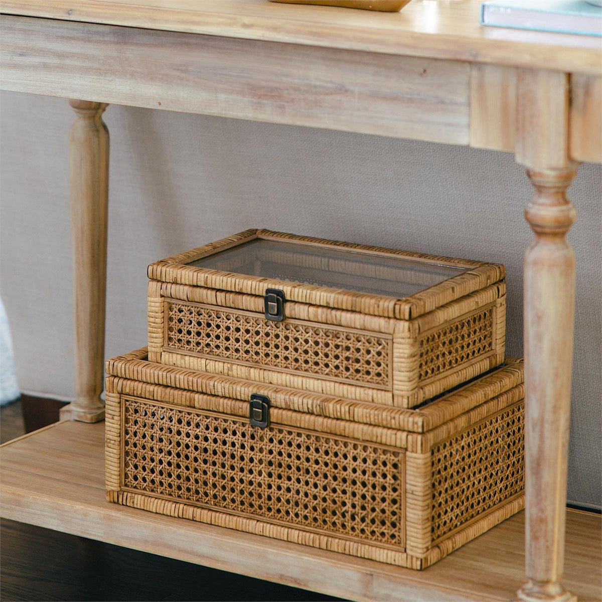 Rattan Storage Box — Maggie Griffin at Home